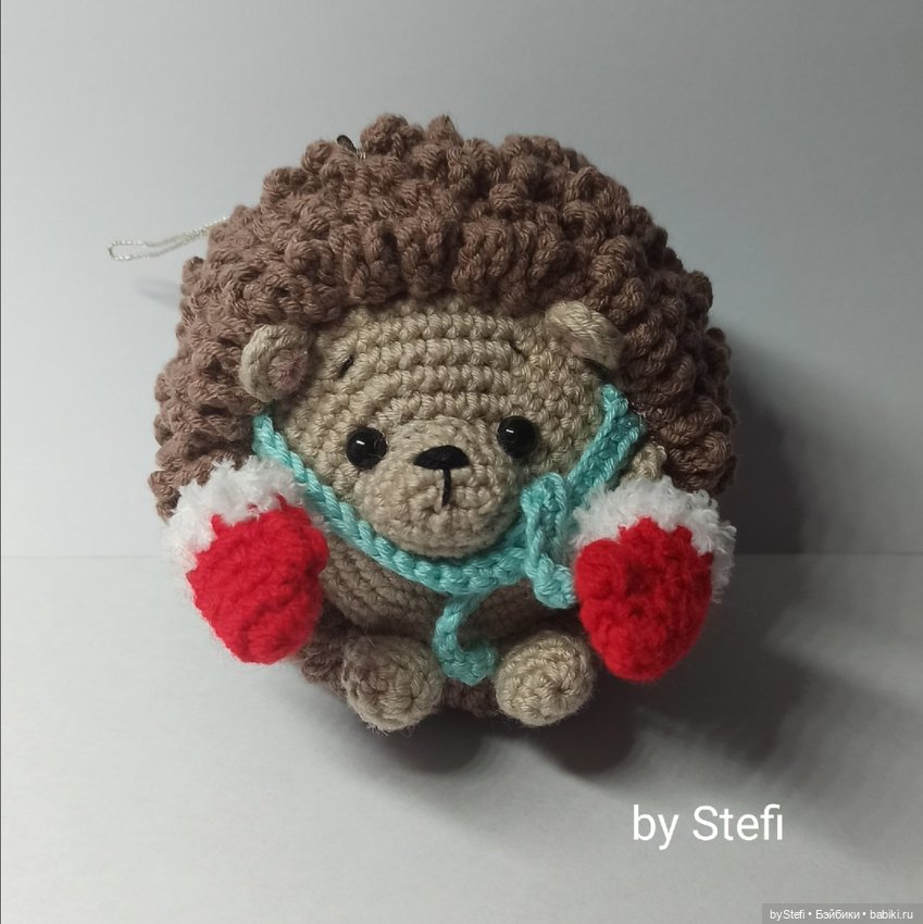 Ежуня — Вязаные игрушки и амигуруми: крючком