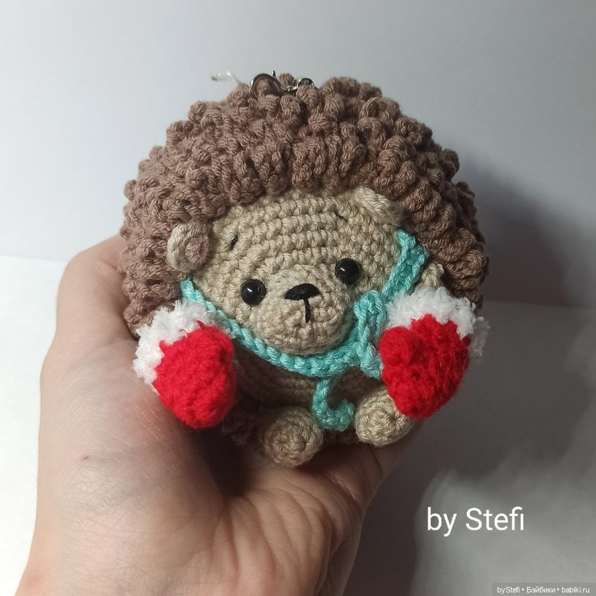Ежуня — Вязаные игрушки и амигуруми: крючком (фото 7)