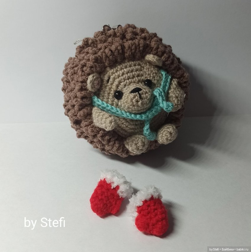 Ежуня — Вязаные игрушки и амигуруми: крючком (фото 2)