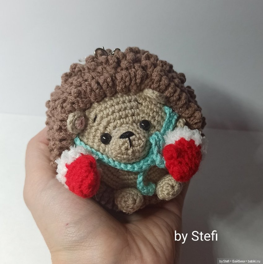 Ежуня — Вязаные игрушки и амигуруми: крючком (фото 5)