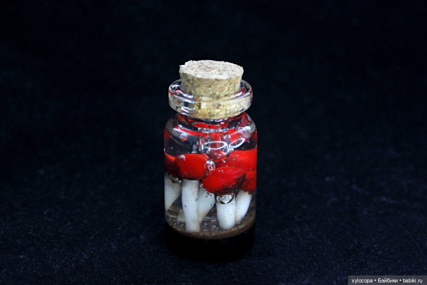 Необычные бутылочки — Кукольная миниатюра своими руками: еда (фото 3)