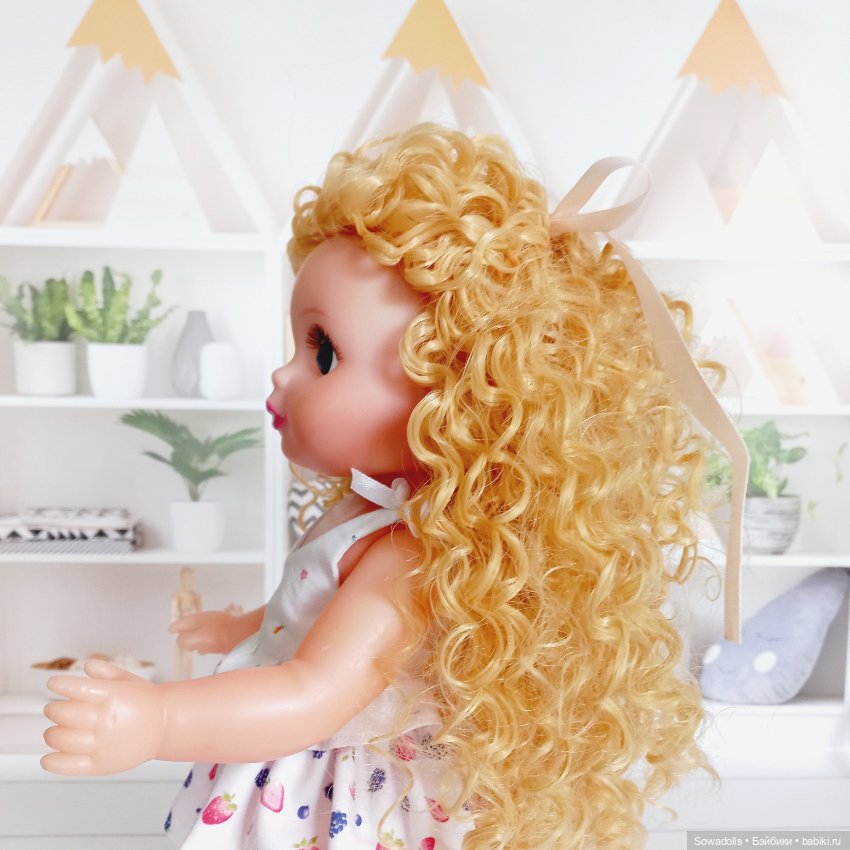 Реставрация куколки — Реставрация и преображение кукол: ремонт (фото 4)