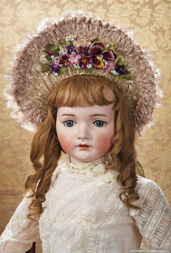 Цветочные аксессуары для Антикварных кукол (фото 5)