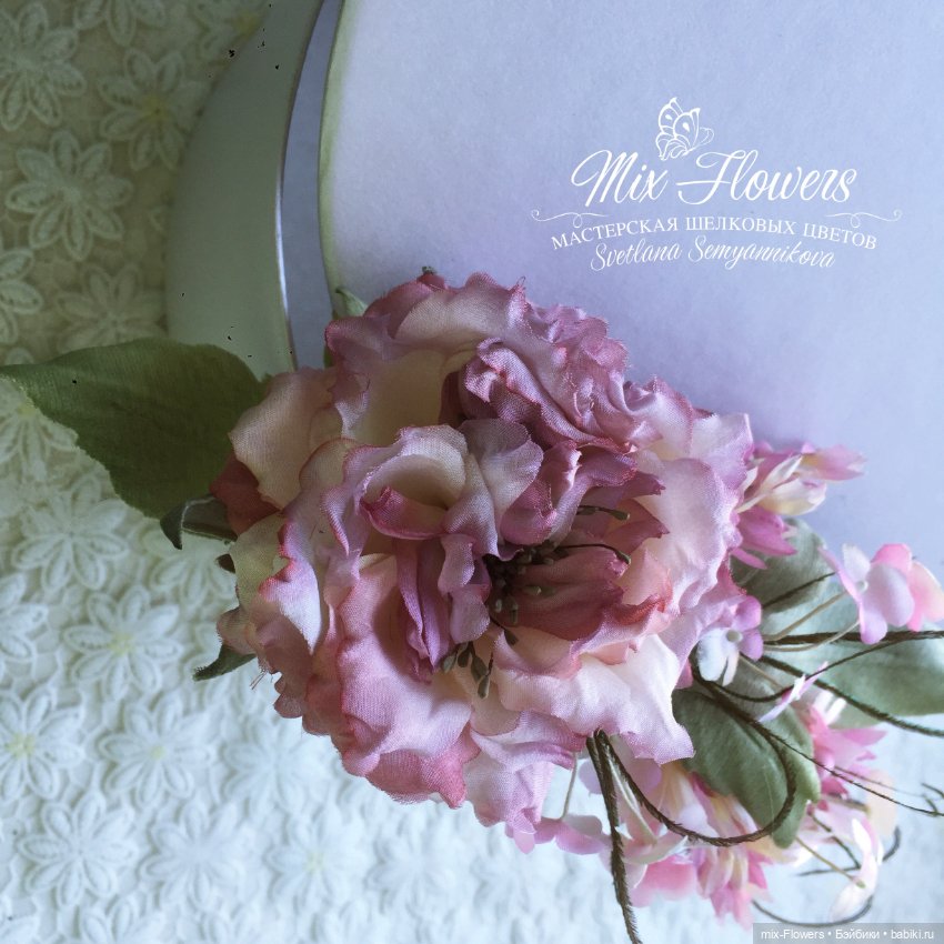 Цветочные аксессуары для Антикварных кукол (фото 10)