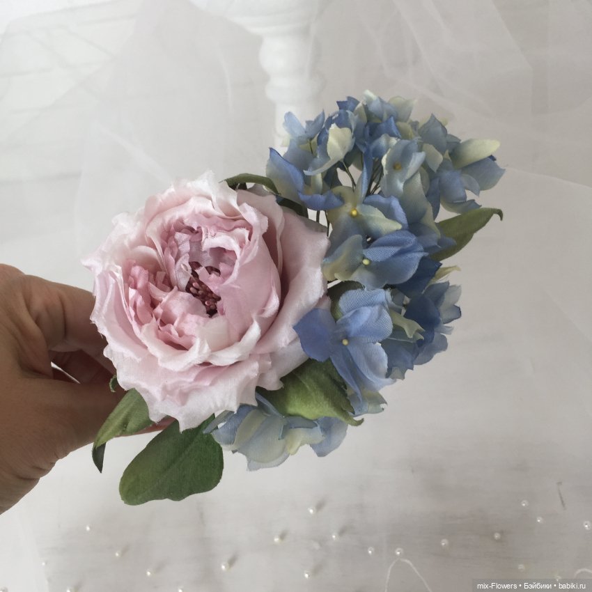 Цветочные аксессуары для Антикварных кукол