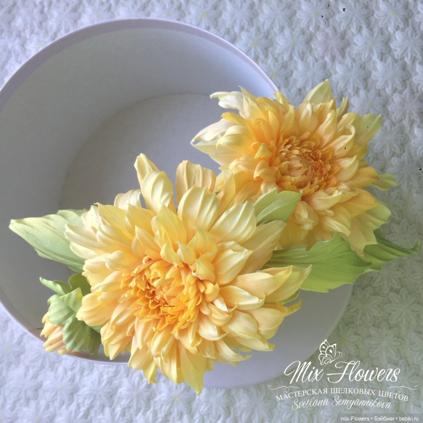 Цветочные аксессуары для Антикварных кукол