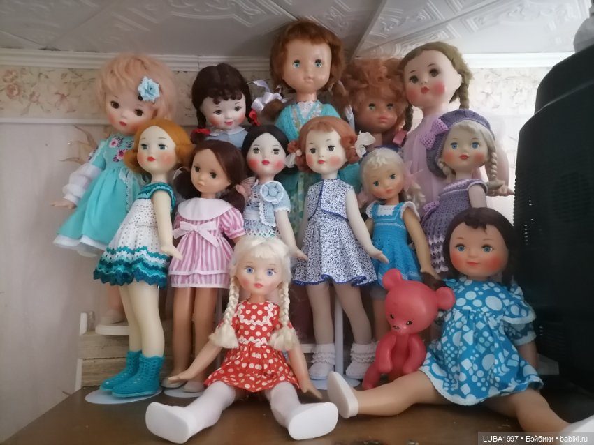 Моя часть коллекции советских кукол (фото 3)