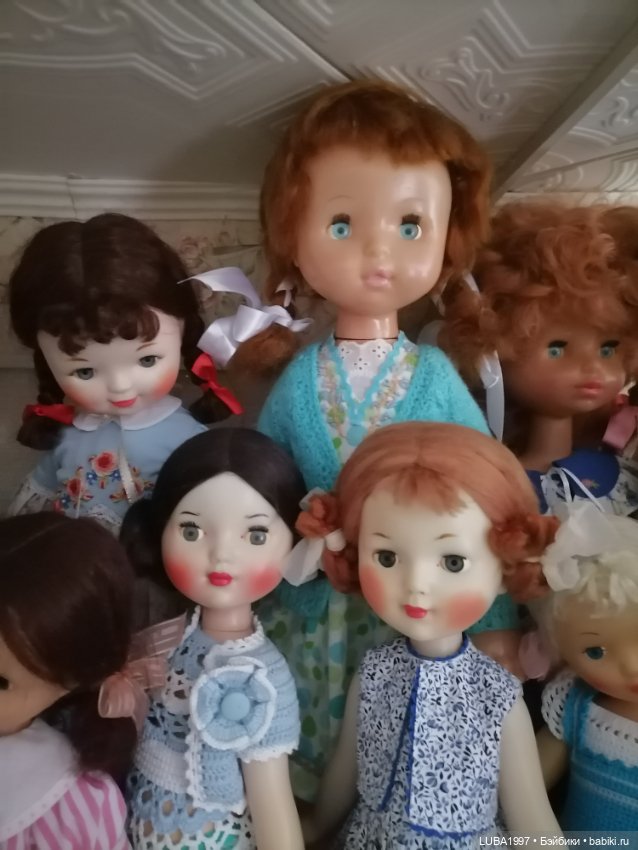 Моя часть коллекции советских кукол (фото 2)