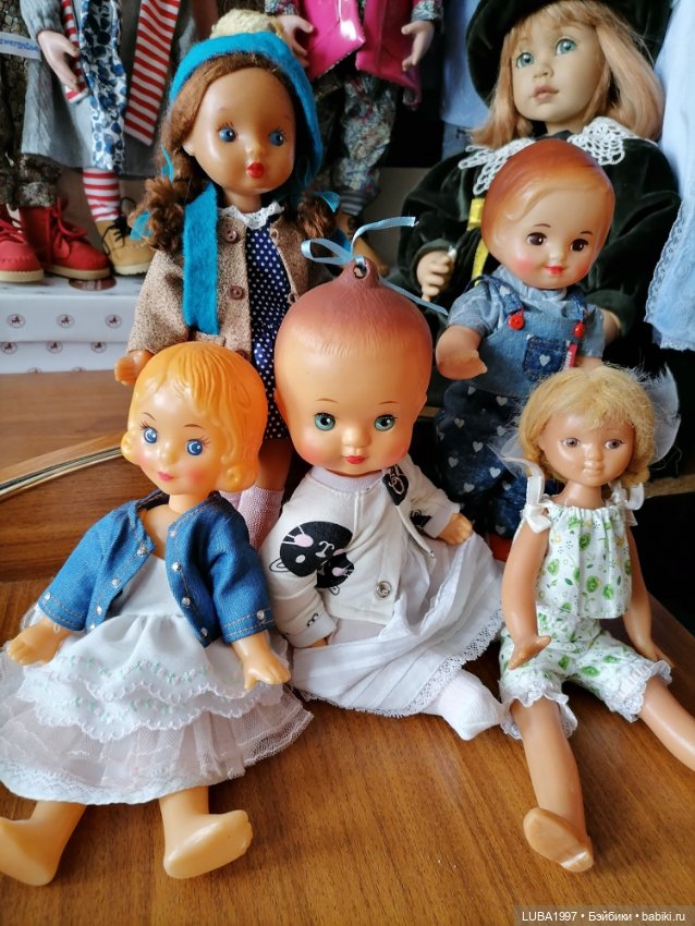 Моя часть коллекции советских кукол