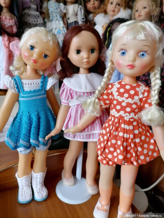 Моя часть коллекции советских кукол