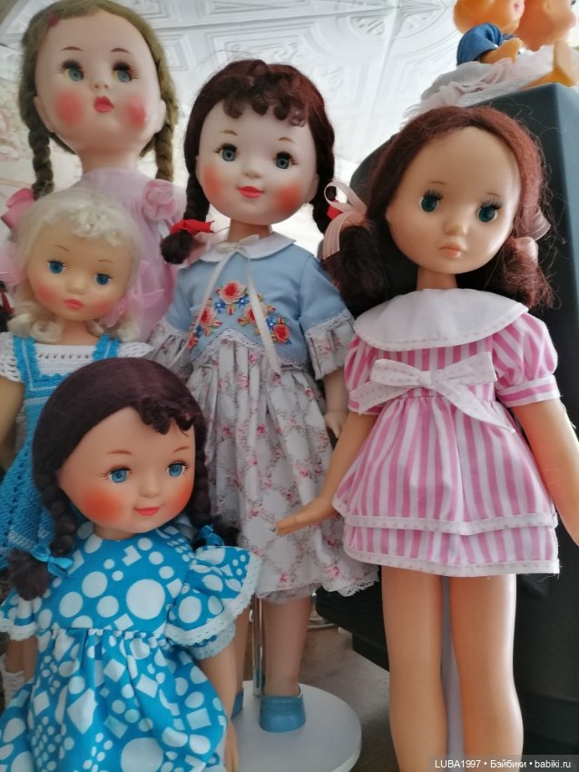 Моя часть коллекции советских кукол