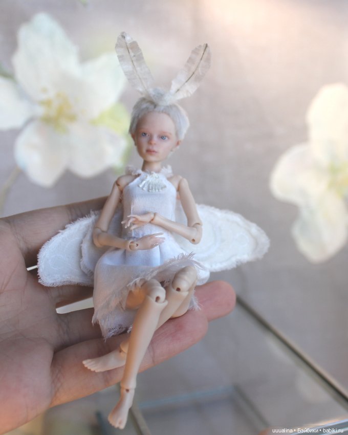 ООАК моего авторства Мотылек БЖД 1/12 (Сахарок Натальи Петровой)