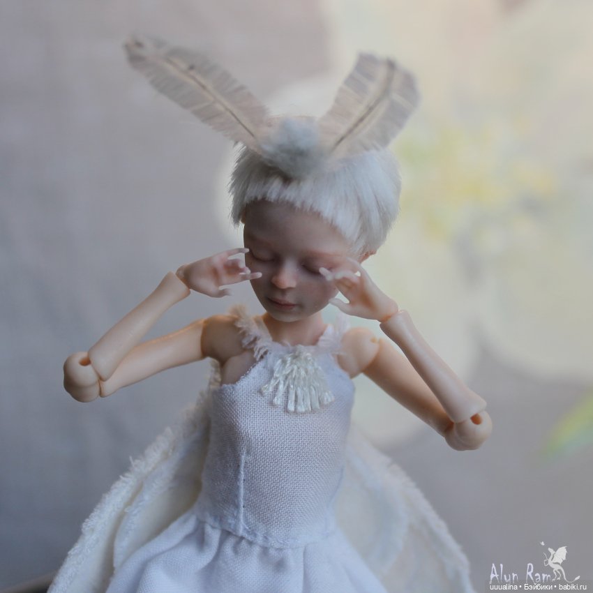 ООАК моего авторства Мотылек БЖД 1/12 (Сахарок Натальи Петровой)