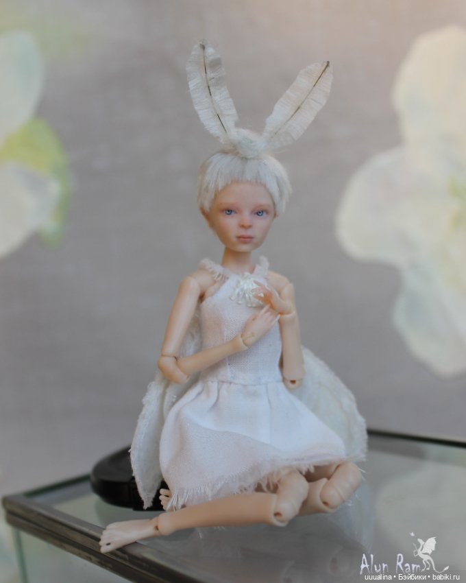 ООАК моего авторства Мотылек БЖД 1/12 (Сахарок Натальи Петровой)