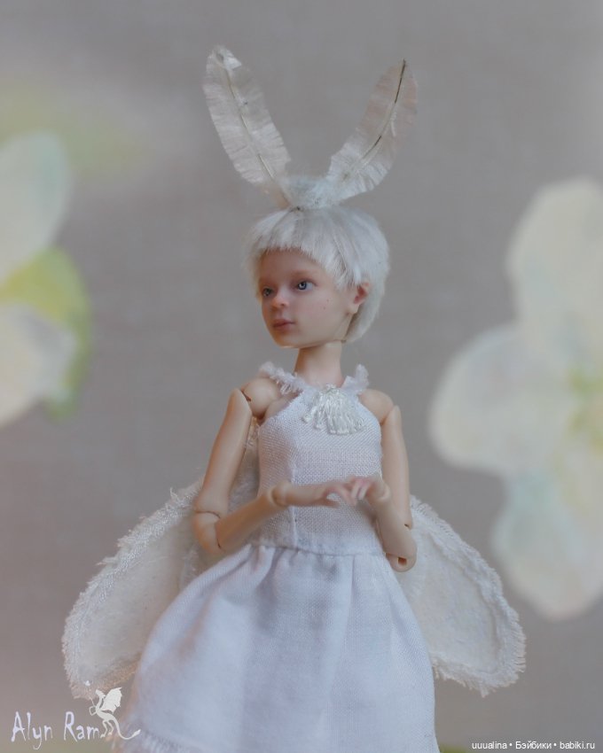 ООАК моего авторства Мотылек БЖД 1/12 (Сахарок Натальи Петровой)