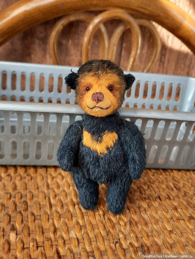 Корзинка медведиков — Авторские мишки Тедди и друзья: фото (фото 5)