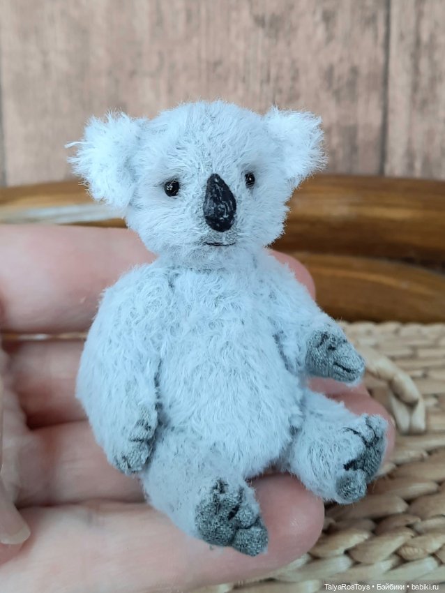 Корзинка медведиков — Авторские мишки Тедди и друзья: фото (фото 3)