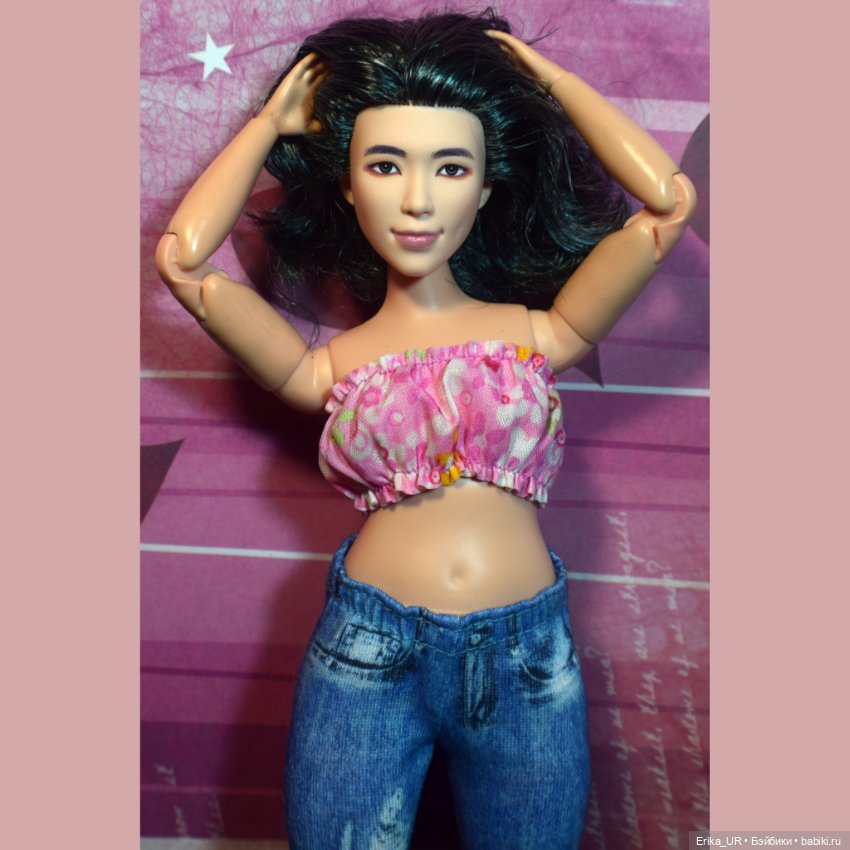 Перепись КуклоНаселения. 2 hybrid doll, head BTS Mattel (фото 10)