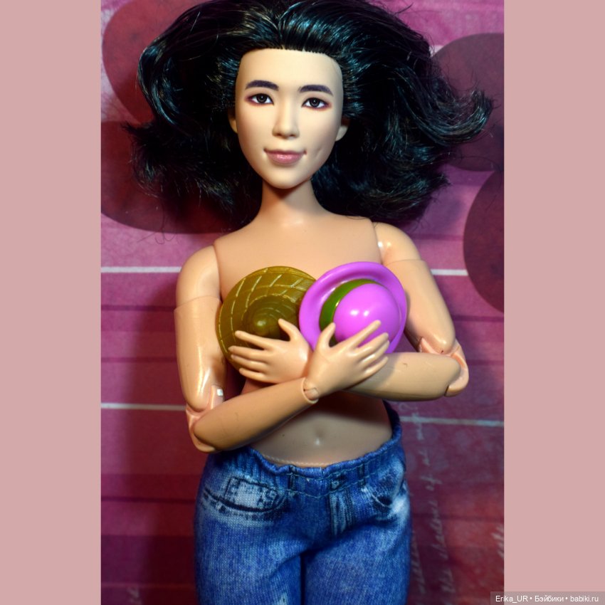 Перепись КуклоНаселения. 2 hybrid doll, head BTS Mattel