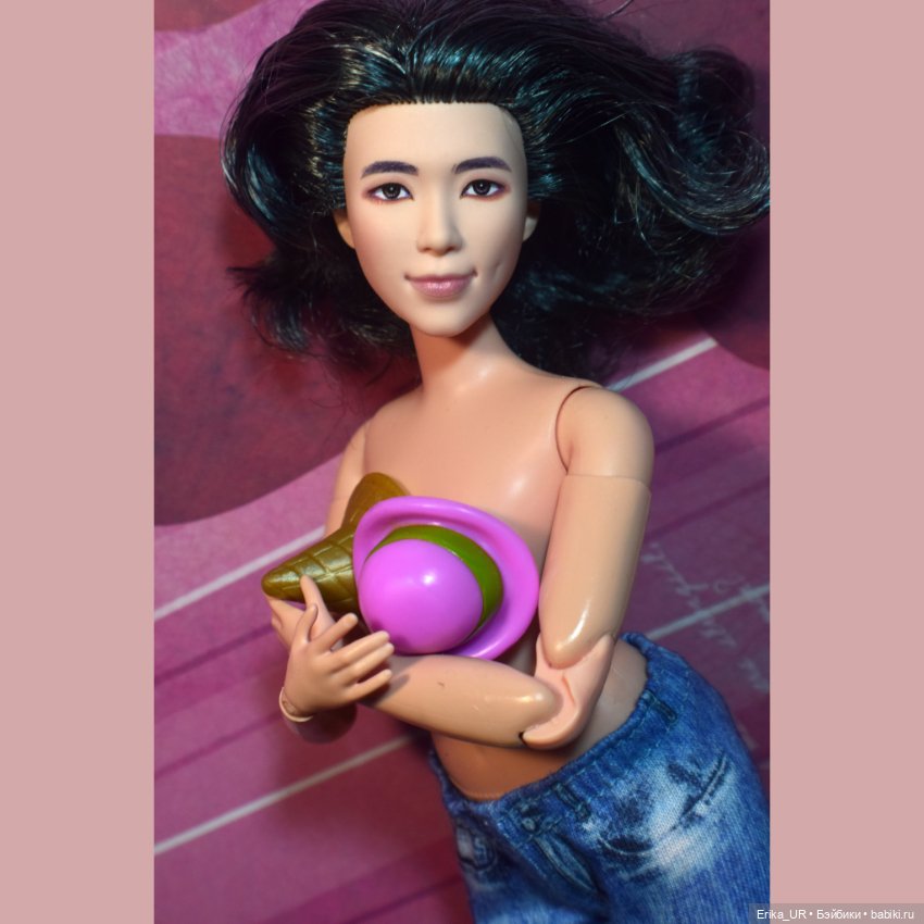 Перепись КуклоНаселения. 2 hybrid doll, head BTS Mattel