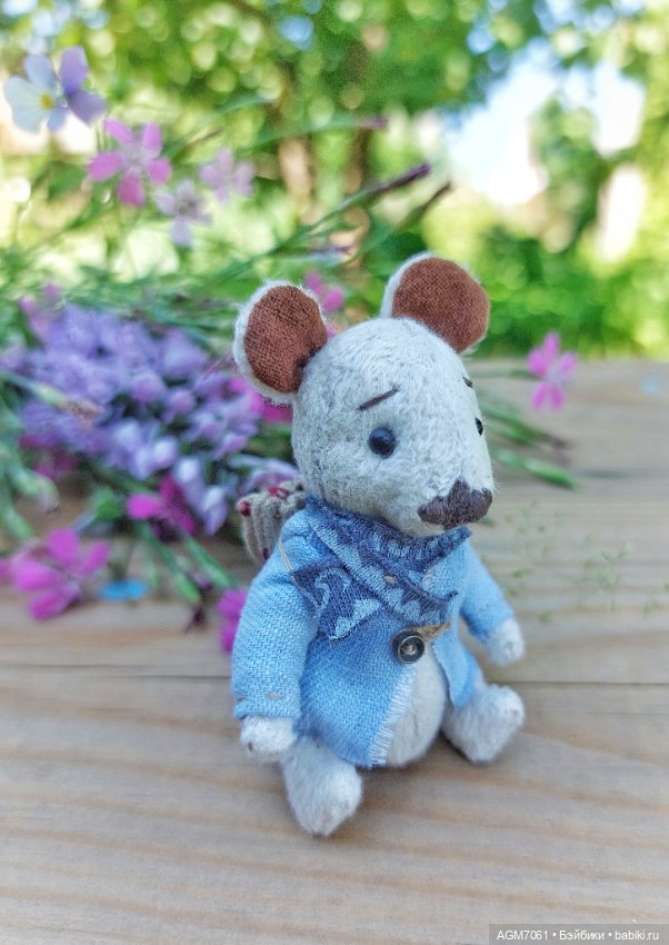 Мини мишка в коробке — Авторские мишки Тедди и друзья: фото (фото 2)