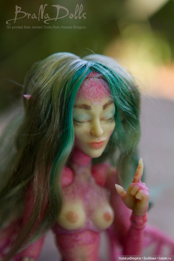 Фея. Авторская шарнирная кукла. Рост 17см