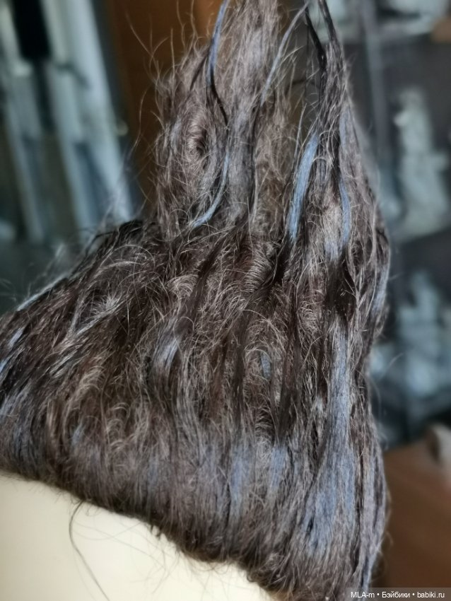 Как помыть мохеровые волосы