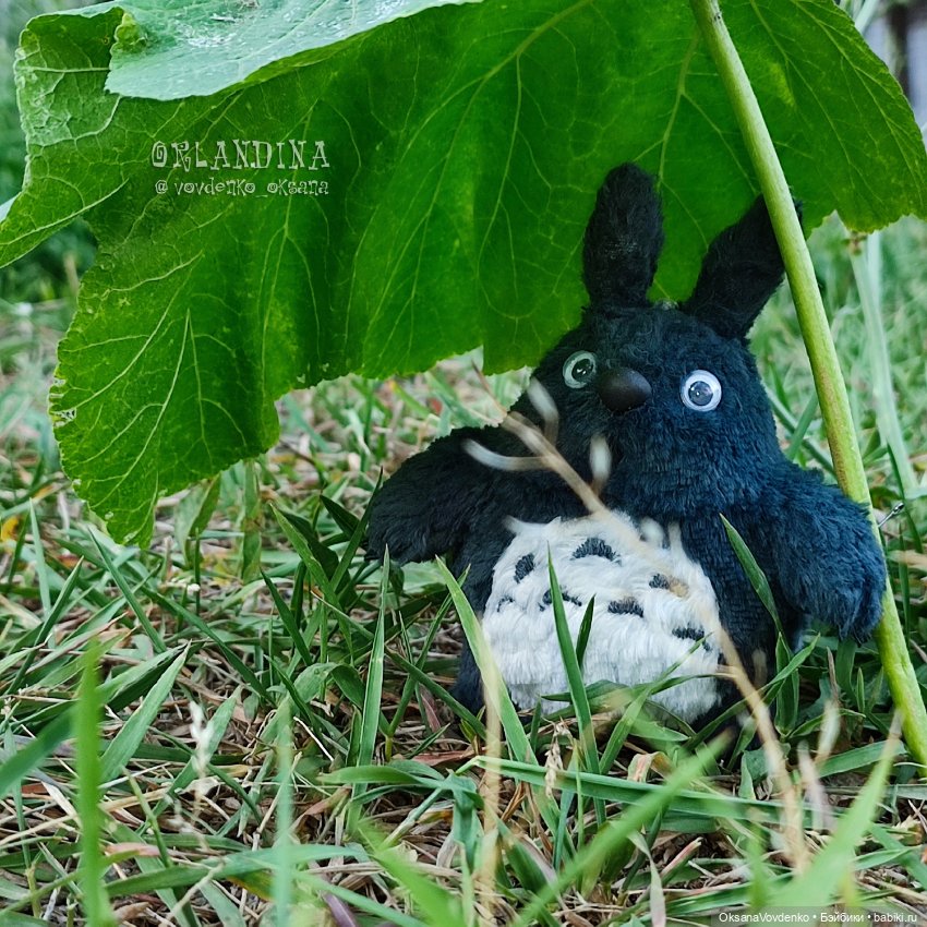 Где? где Тоторо? Да вот же, смотри