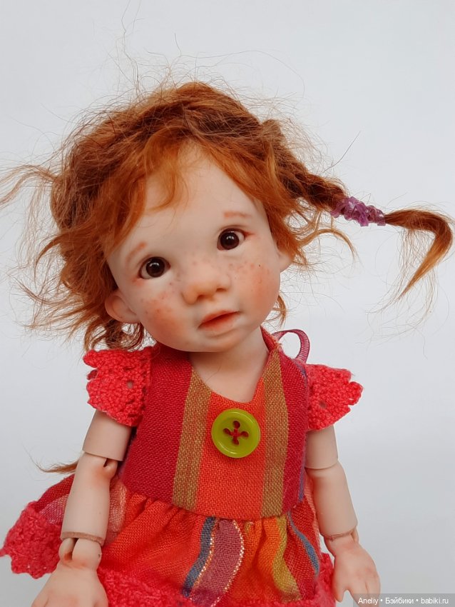 Новая малышка подробнее — Авторские шарнирные куклы своими руками: лепка