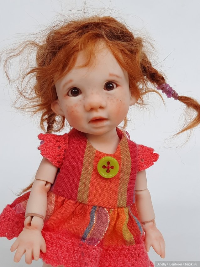 Новая малышка подробнее — Авторские шарнирные куклы своими руками: лепка