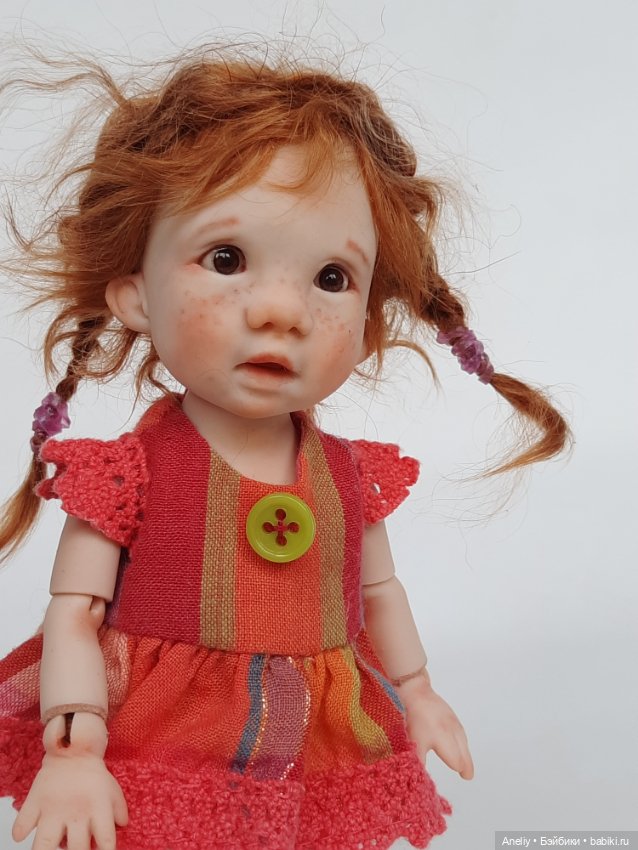Новая малышка подробнее — Авторские шарнирные куклы своими руками: лепка