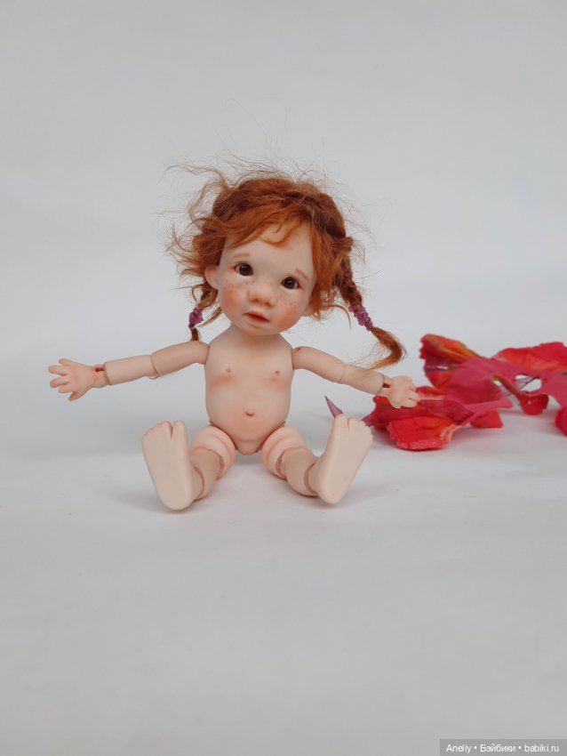 Новая малышка подробнее — Авторские шарнирные куклы своими руками: лепка (фото 2)