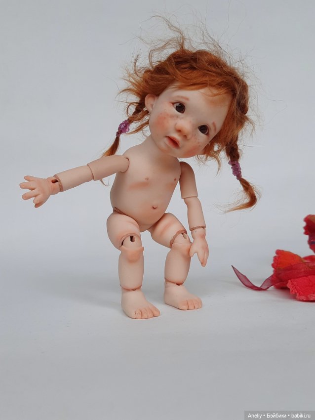 Новая малышка подробнее — Авторские шарнирные куклы своими руками: лепка