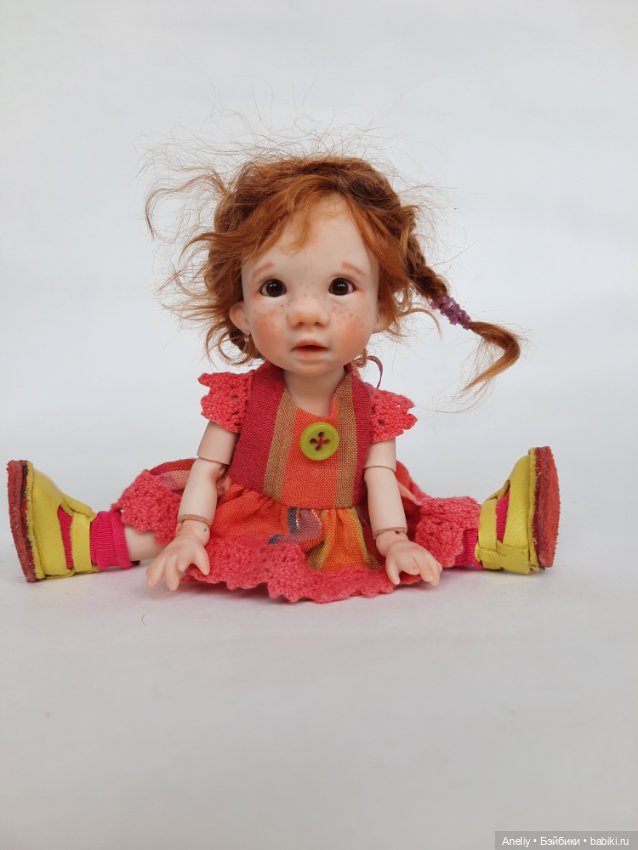 Новая малышка подробнее — Авторские шарнирные куклы своими руками: лепка