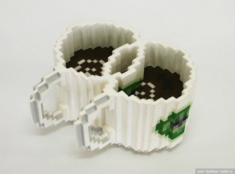 Пиксельная керамика от японского художника Тошии Масуды (Toshiya Masuda) (фото 3)