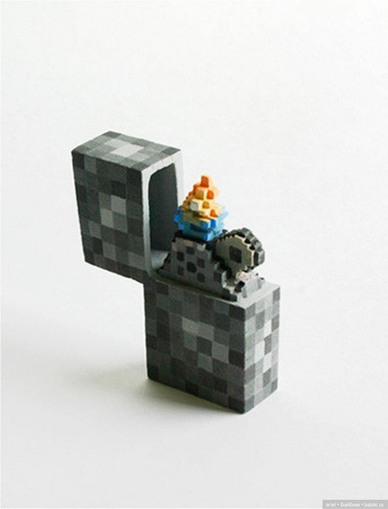 Пиксельная керамика от японского художника Тошии Масуды (Toshiya Masuda) (фото 6)