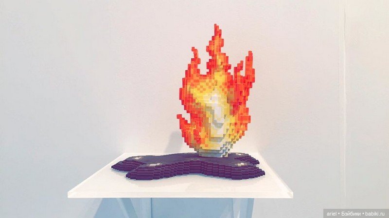 Пиксельная керамика от японского художника Тошии Масуды (Toshiya Masuda) (фото 4)