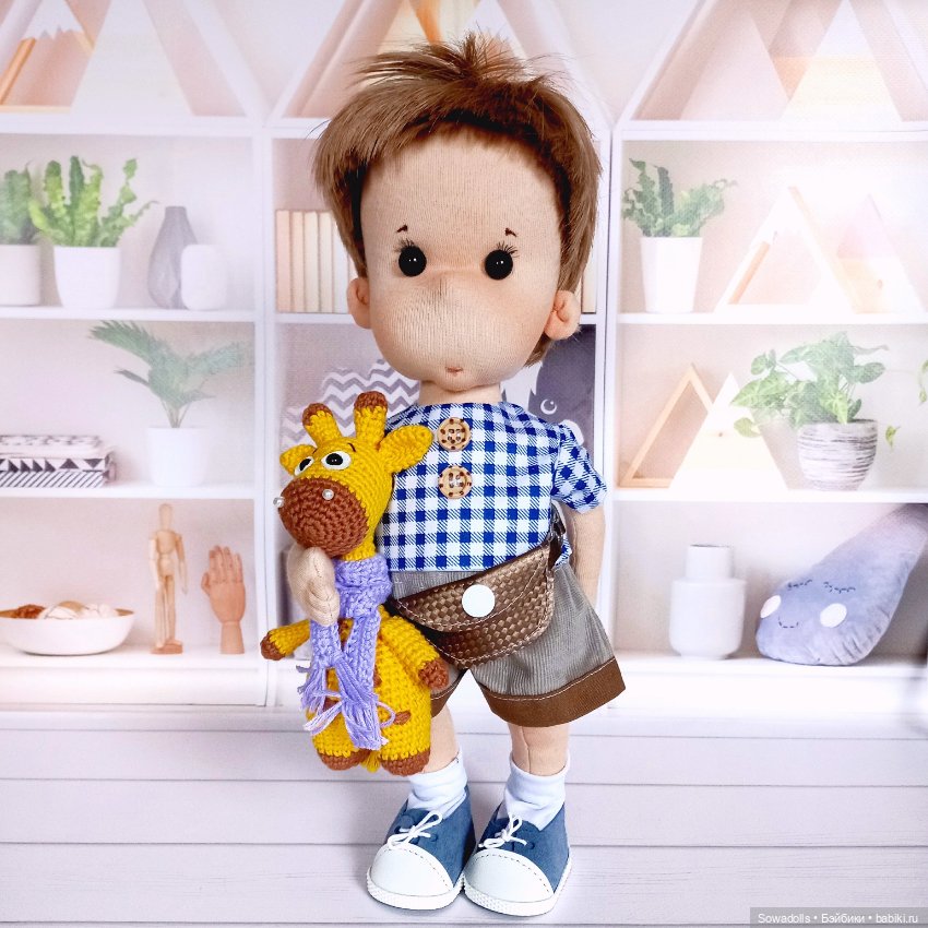 Мальчишки — Авторские текстильные куклы: Вальдорфские