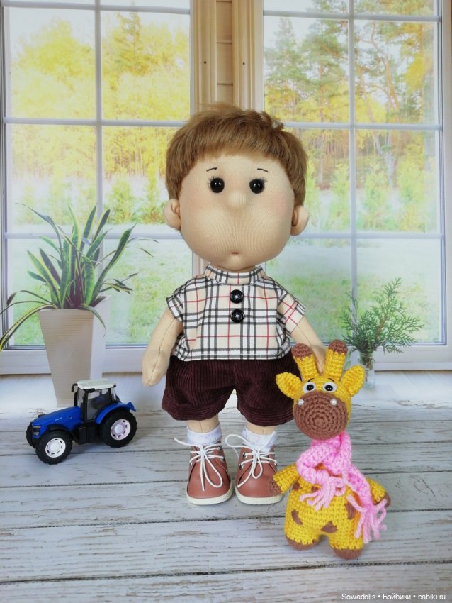 Мальчишки — Авторские текстильные куклы: Вальдорфские (фото 4)