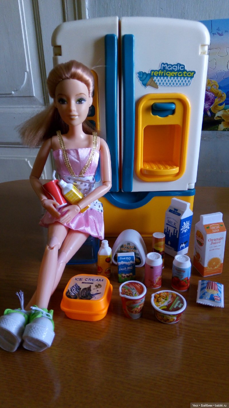 Волшебный ✨ холодильник для кукол