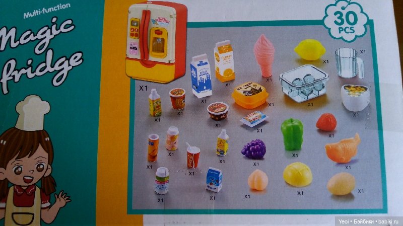 Волшебный ✨ холодильник для кукол (фото 5)