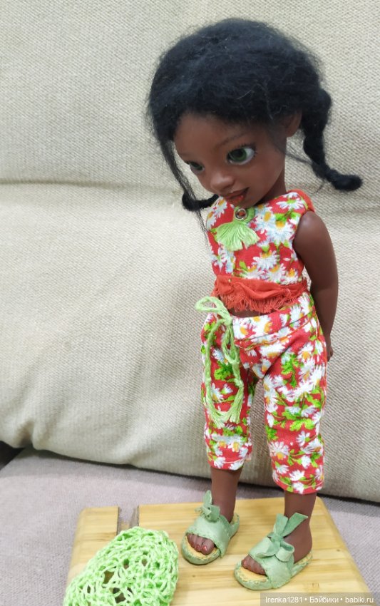 Рози готова — Авторские шарнирные куклы своими руками: лепка (фото 4)