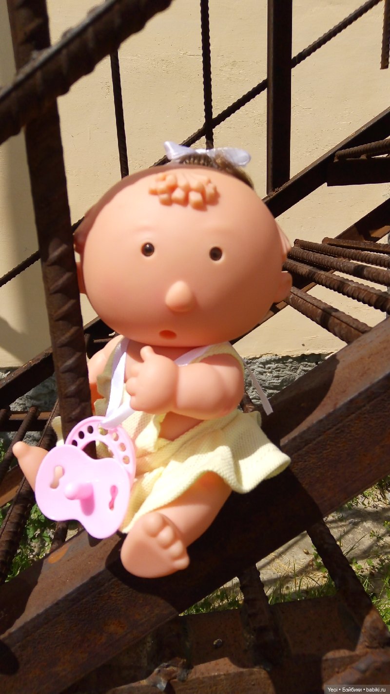 Пара пупсов и полевые цветы