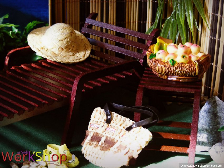 К пляжному сезону готовы — Мебель для кукол и домиков: фото (фото 10)