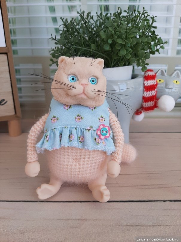 Без кота жизнь не та — Вязаные игрушки и амигуруми: крючком (фото 8)