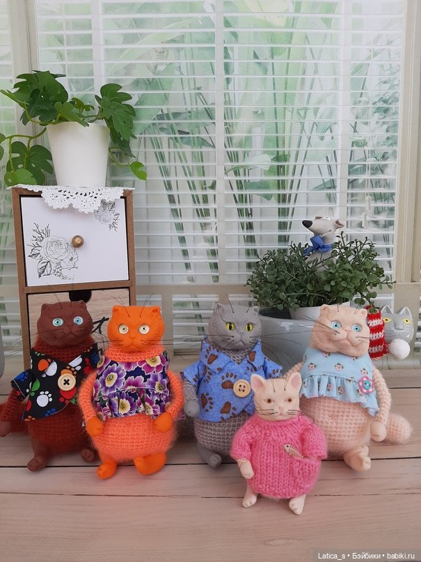 Без кота жизнь не та — Вязаные игрушки и амигуруми: крючком