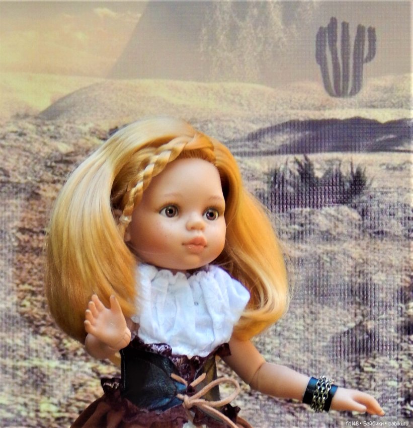 Ковбойский мотив — Куклы Paola Reina (Паола Рейна): новинки (фото 2)