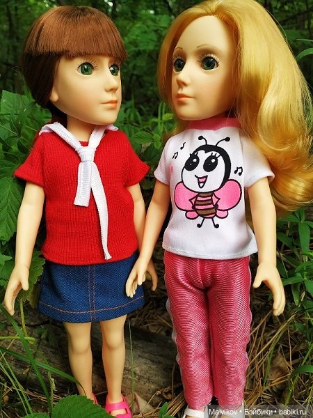 К нам приехала сестрёнка Анико (TRINITY DOLLS)