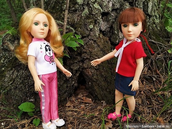 К нам приехала сестрёнка Анико (TRINITY DOLLS)
