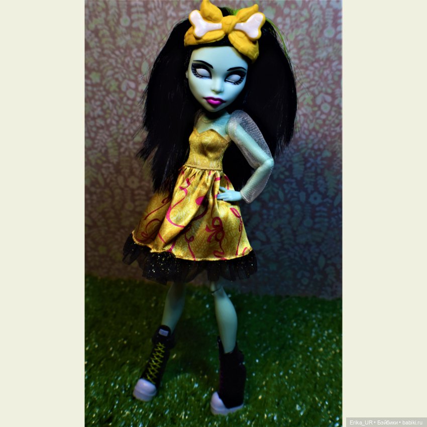Перепись КуклоНаселения Зеленая и розовая Monster High, Mattel (фото 4)